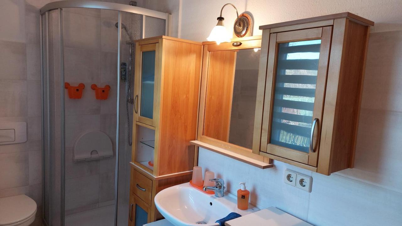 Ferienwohnung Am Flossgraben Bad Schlema Esterno foto