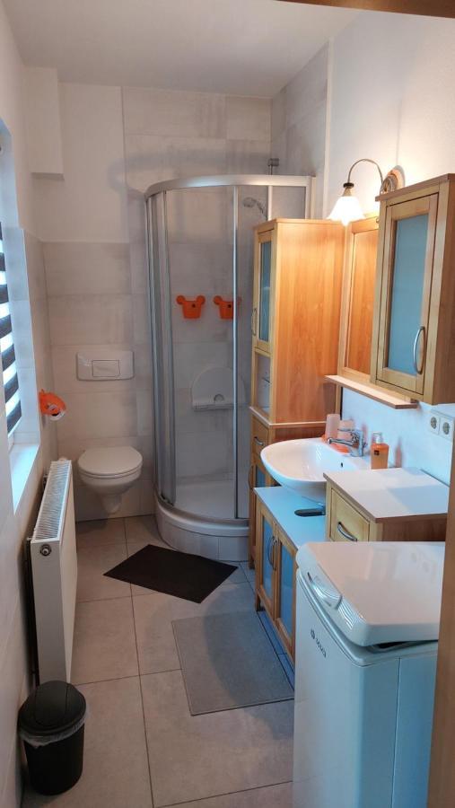 Ferienwohnung Am Flossgraben Bad Schlema Esterno foto