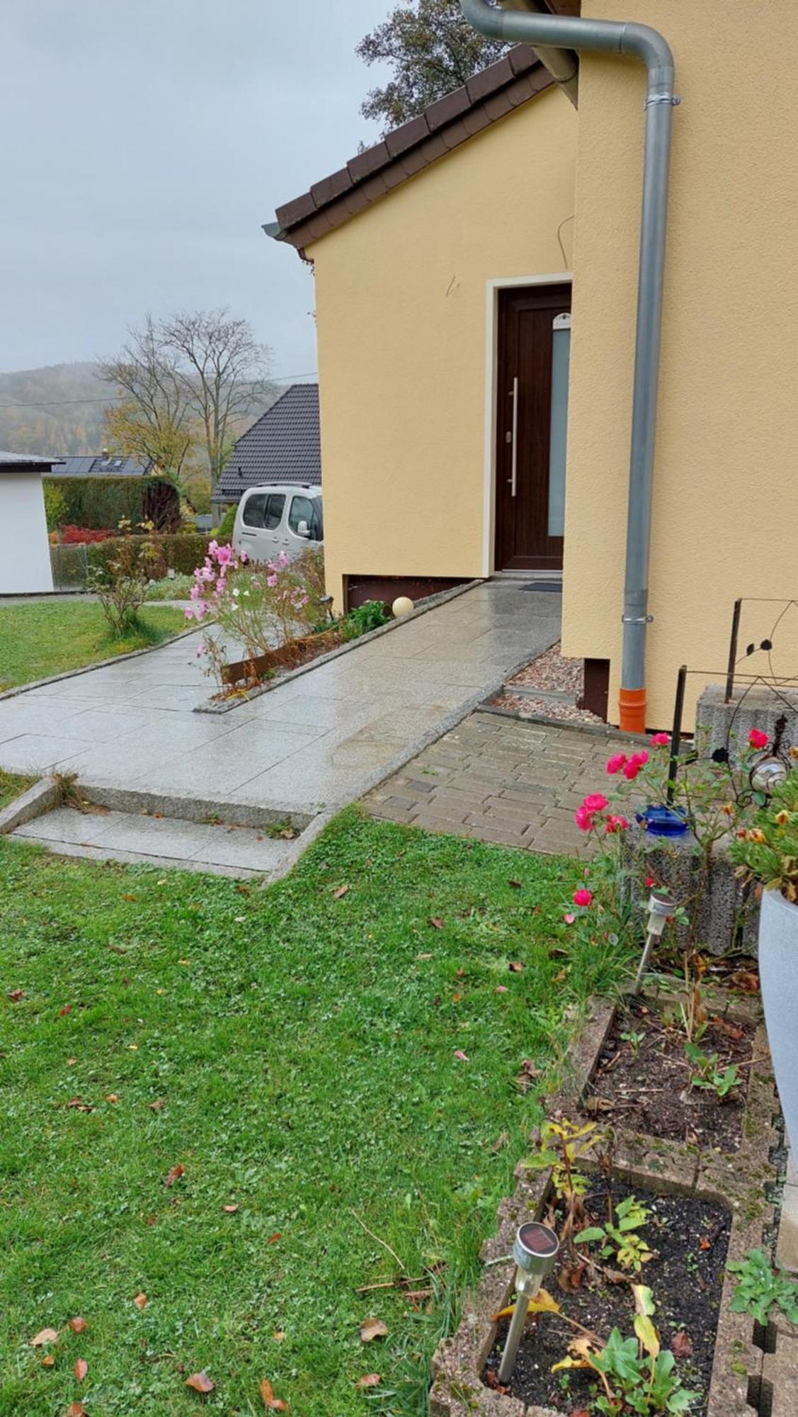 Ferienwohnung Am Flossgraben Bad Schlema Esterno foto